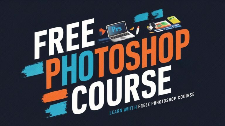 Free Photoshop Course in Hindi: Learn Graphic Design Basics