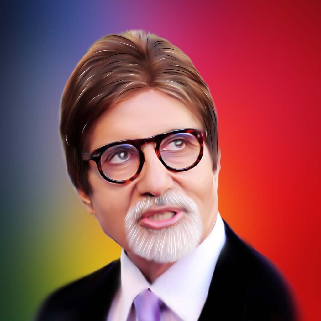 final amitha bachan oil painting
